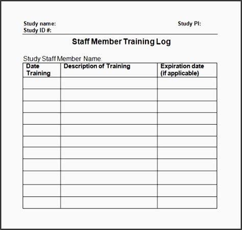 10 Staff Training Plan Layout Sampletemplatess Sampletemplatess