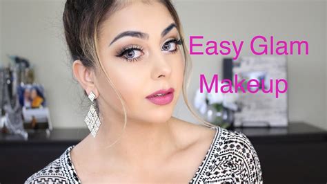 Easy Glam Makeup Tutorial Artistrybyellie Youtube