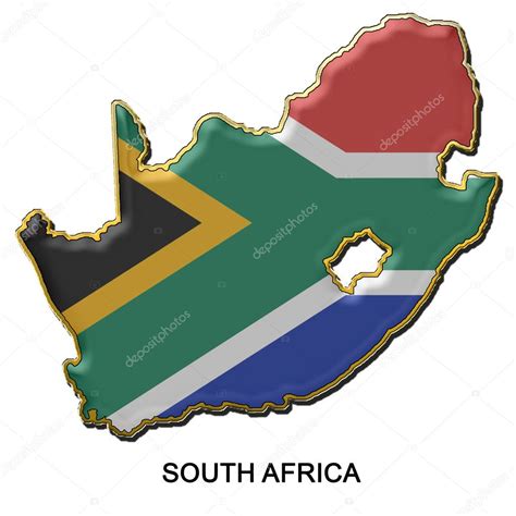 South Africa Metal Pin Badge — Stock Photo © Tonygers 2298954