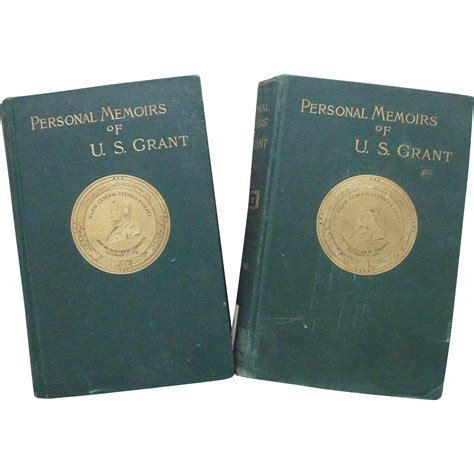 Ulysses S Grant Memoirs First Edition Personal Memoirs Of Us Grant