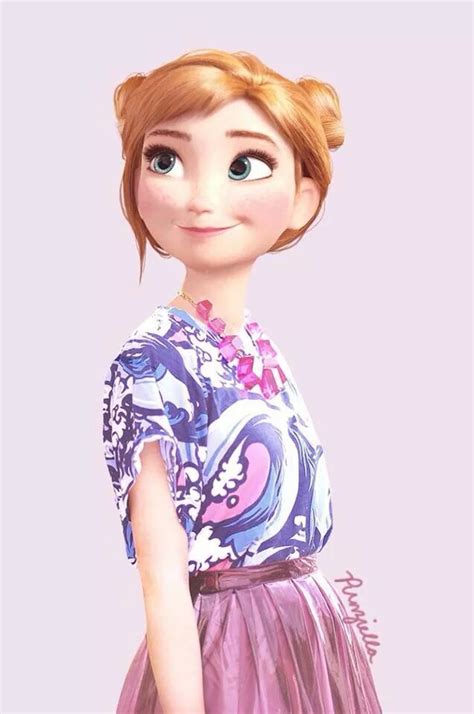 Anna Style Modern Disney Characters Disney Swag Disney Princess