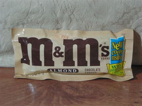 M And Ms Almond Candy 1995 New Blue Color Package Unopened In 2020