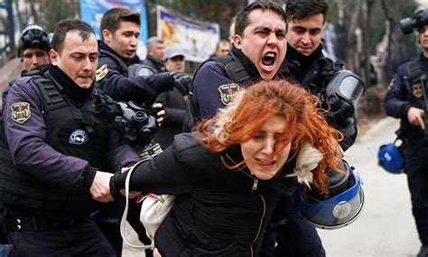 Turkish Police Detained People About A Top University Protests En