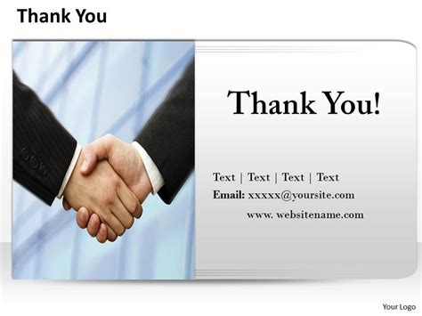 0314 Thank You Slide With Contact Details 1 Powerpoint Slide Images