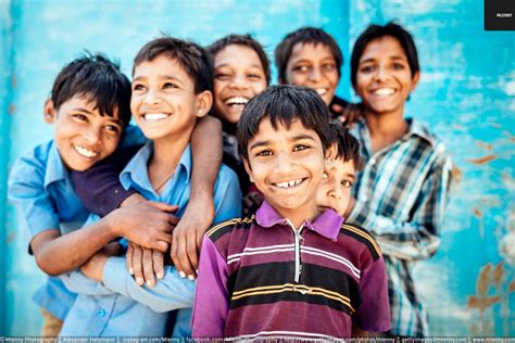 Happy Indian School Kids
