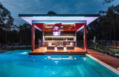 Modern Pool Cabana Ideas Bernita Oconner