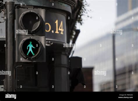 Green Man Traffic Light Pedestrian Hi Res Stock Photography And Images