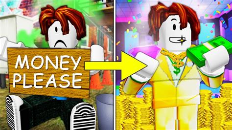 Poor To Rich The Noob A Sad Roblox Movie Youtube