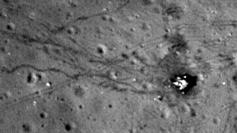 Probe Pictures Moon Landing Sites Bbc News