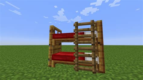 What kind of furniture should i make in minecraft? Detail Bunk Bed : Minecraft