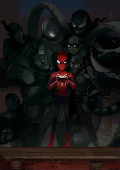 Sinister Six Spiderman Marvel Spider Wallpapers Chilling