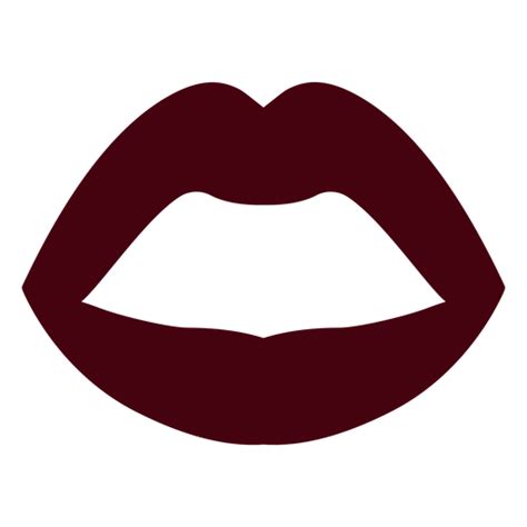 Open Mouth Lips Silhouette Transparent Png And Svg Vector File