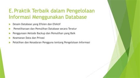 Pengelolahan Informasi Menggunakan Databasepptx