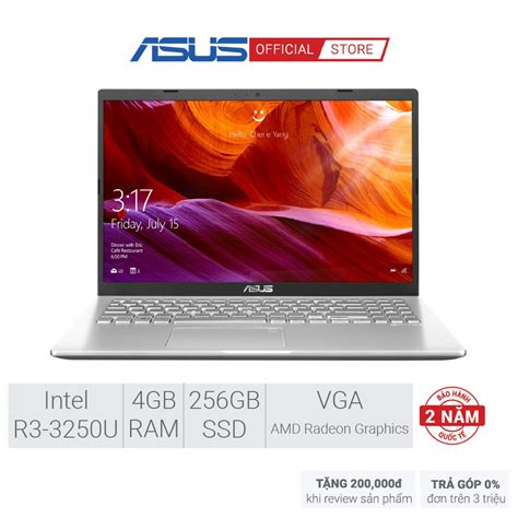 Laptop Asus Vivobook D509da Ej800t R3 3250u 4gb 256gb Amd