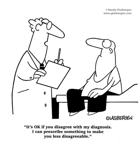 Health And Medical Cartoons Randy Glasbergen Today S Cartoon Funny Cartoons Jokes