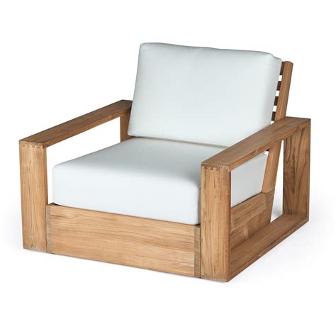 Kuba Teak Outdoor Club Chair Patio Furniture Teak Warehouse