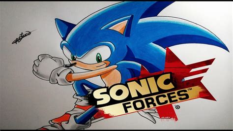 Sonic Sonic Forces Speed Drawing Youtube