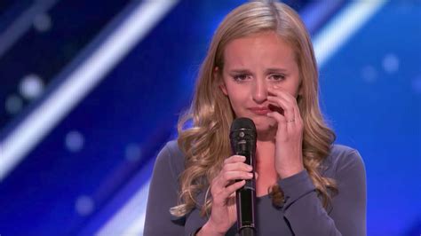 Teen On Americas Got Talent Brings The Tears As She Performs For Her