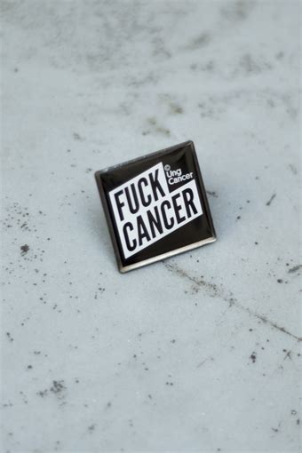 Fuck Cancer Pins Ung Cancers Gåvoshop