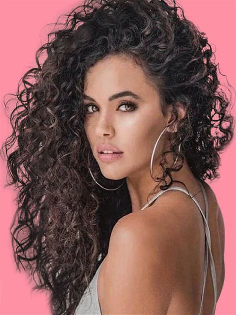 In fact, we are blushing over here—consider us flattered. 10 Stunning Long Curly Thick Hairstyles Designs in this ...