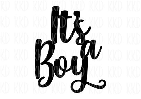 Its A Boy Svg Gender Reveal Svg Baby Shower Svg Gender Etsy