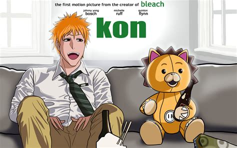 Kon Ichigo Bleach Anime Wallpaper 33458942 Fanpop