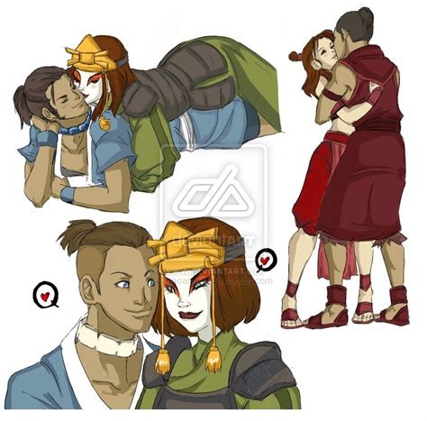 Avatar Sokka And Suki Two By Rinoaneko On Deviantart Suki And Sokka