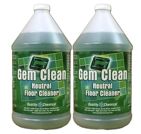Gem Clean A Neutral Floor Cleaner Concentrate 2 Gallon Case