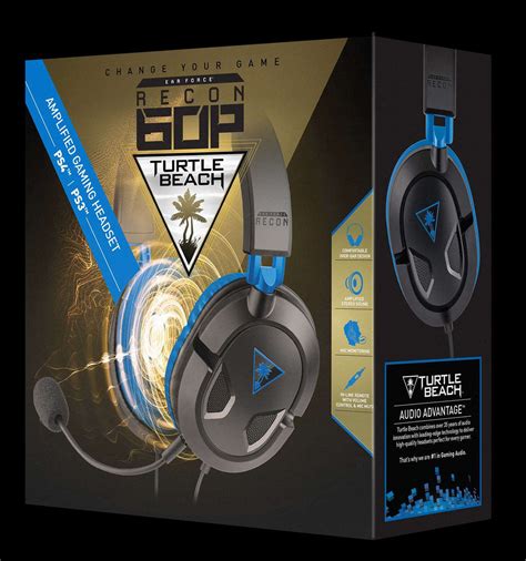 Turtle Beach EAR FORCE Recon 60P Amplified Stereo Gaming Headset