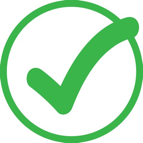 Tick Icon Accept Approve Sign Design 10151485 Png