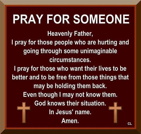 Pray For Someone Prayers For Healing Praying For Someone