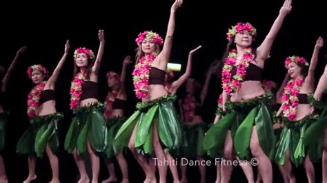 Tahiti Dance Fitness Danceathon Gala 2017 7mn Tahitian Polynesian Dance Ori Tahiti タヒチアン
