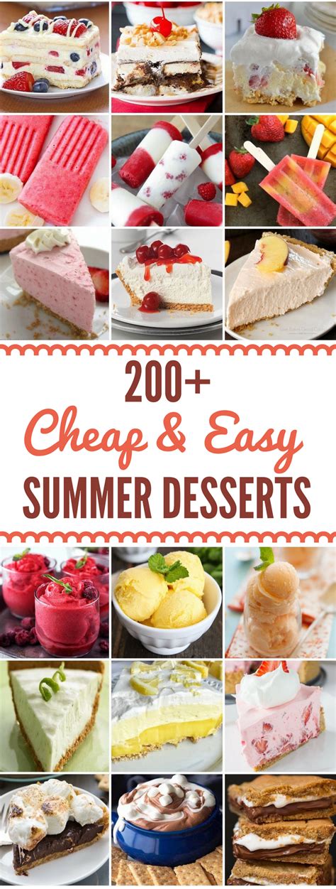 200 Cheap And Easy Summer Desserts Prudent Penny Pincher