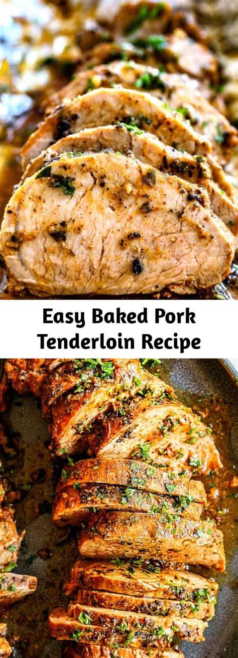 This is an easy and delicious recipe that can be adapted with a range of spices and flavors. Easy Baked Pork Tenderloin Recipe - Mom Secret Ingrediets