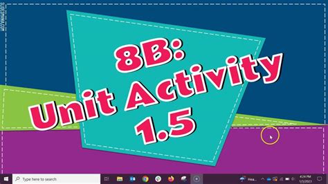 8b Unit Activity 15