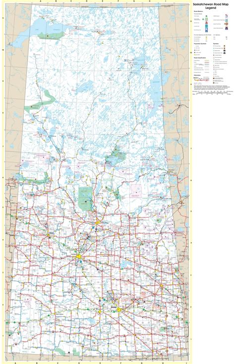 The detailed saskatchewan map on this page shows major roads, railroads, and population to zoom in on the detailed saskatchewan map, click or touch the plus (+) button; Large detailed tourist map of Saskatchewan with cities and ...