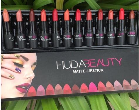 Huda Beauty Matte Lipstick 12 Pcs Set For Parlour Rs 1099 Pack Id