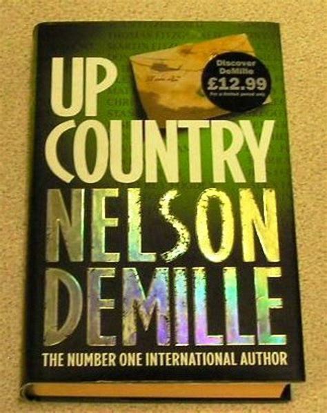 Up Country By Nelson Demille Very Good Hard Cover First Edition