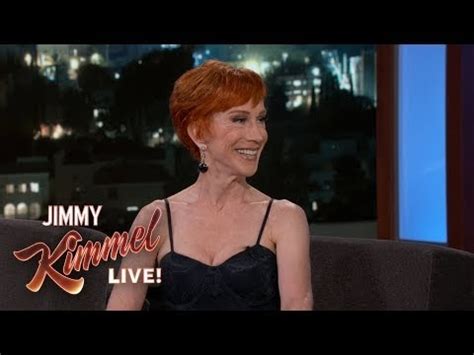 Vjbrendan Com Kathy Griffin On Jimmy Kimmel Live