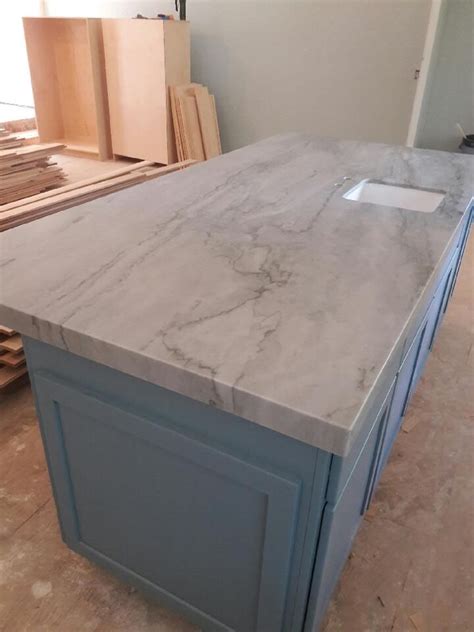 Sea Pearl Quartzite Island Best Kitchen Countertops Kitchen Remodel