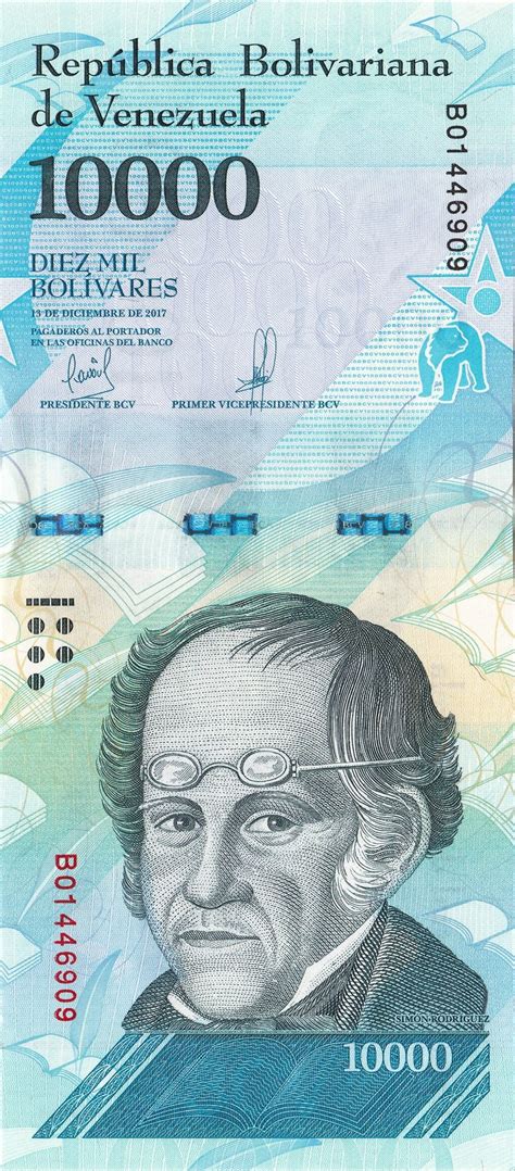 10 000 Bolívares Venezuela Numista
