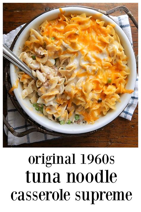 How long do you bake tuna casserole? Meta Givens Tuna Noodle Casserole Supreme | Recipe ...