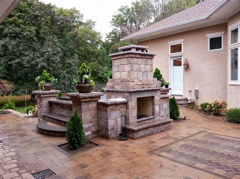 Patio Paver Photos With Hot Tubs Fireplace And Hot Tub Combo Small Backyard Patio Patio
