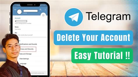 How To Delete Account Telegram Youtube