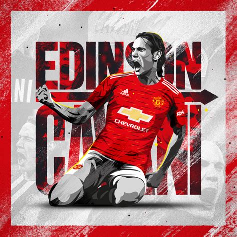€* 14 şub 1987, salto, uruguay. Manchester United oficializa a contratação de Edinson ...