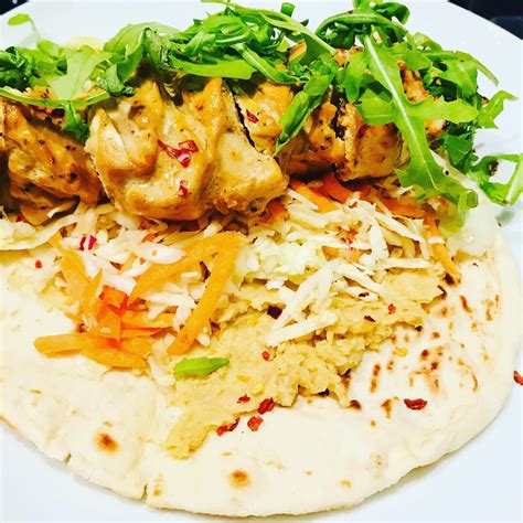 Chicken Kebab Flatbreads Delicious And Real