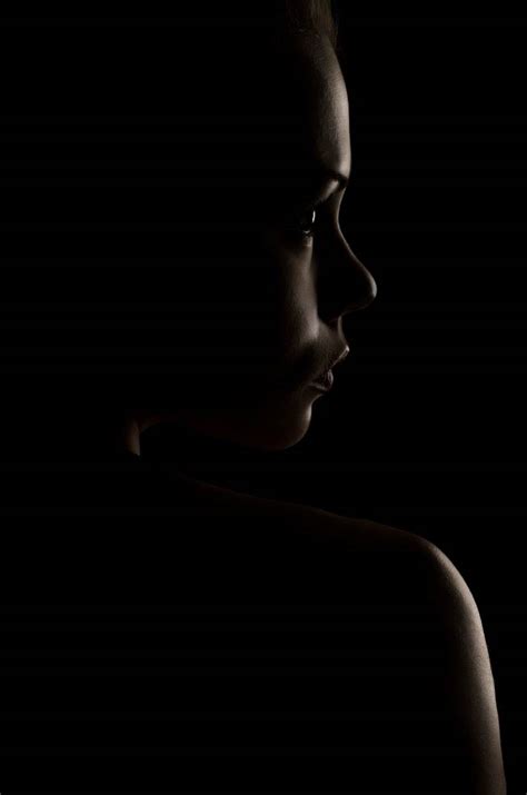 Dark Portrait Of A Girl Light By Kireev
