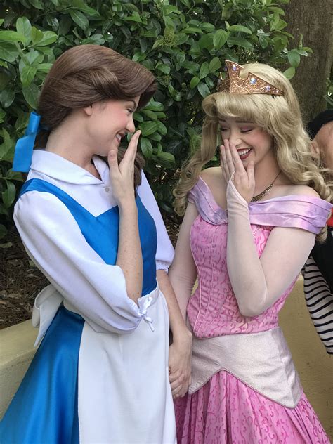 Princess Aurora At Walt Disney World Face Character Sleeping Beauty Belle Beauty And The