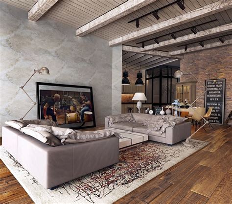Industrial Style Living Room Design The Essential Guide