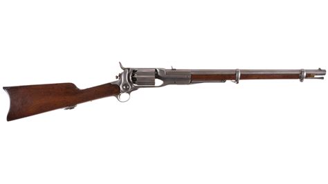 Colt Model 1855 Military Percussion Revolving Rifle Rock Island Auction